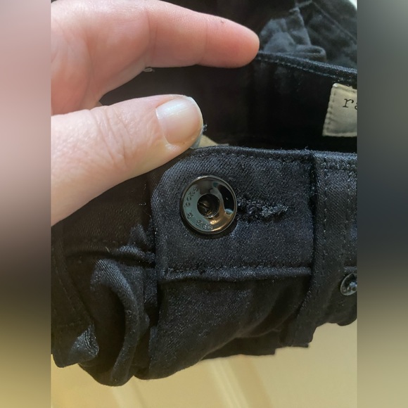 NWOT Nina High Rise Ankle Skinny - Black - Picture 7 of 16